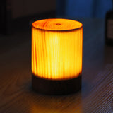 Stijlvolle LED-tafellamp – WoodGlow