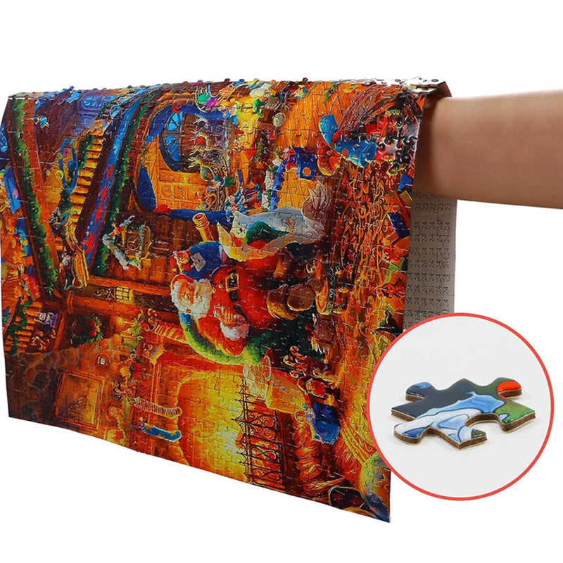Kerst Puzzel Adventskalender – 1008 Stukjes, Dagelijks Puzzelplezier