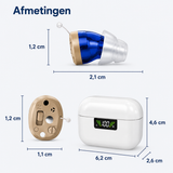 HearPro | Oplaadbaar Hoortoestel | Onzichtbaar en Comfortabel | Eenvoudige Oplossing voor Gehoorschade