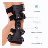 Osteoartritis Ontlastingskniebandage | Mediale en laterale OA-ondersteuning bij bot-op-bot artritis pijn