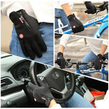 Thermische Handschoenen | Winddichte thermische handschoenen geschikt voor touchscreen
