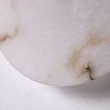 Combinatie van acryl en marmer in een designlicht!