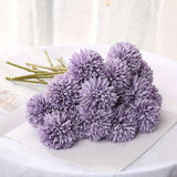 Set van 5 Kunst Chrysant Bloemen – Realistische Bloemstukken voor Bruiloften en Huisdecoratie