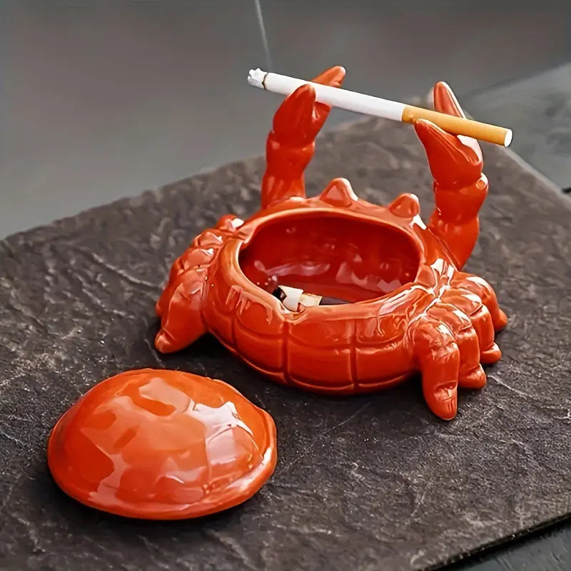 Asbak - Crabique - Keramisch ontwerp - Schattige decoratie