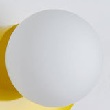 Aurora Halve Cirkel Wandlamp | Kleurrijke Glas Elegantie