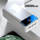 50.000mAh Ultra-Hoge Capaciteit Power Bank – Super Snelle Oplading voor Telefoons, Tablets & Laptops