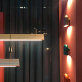 Moderne LED Wandlamp in Boogvorm