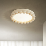 Molina LED Plafondlamp – Modern Design van Hars & Acryl met 3-Staps Dimming