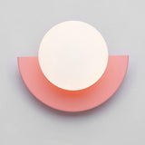 Aurora Halve Cirkel Wandlamp | Kleurrijke Glas Elegantie