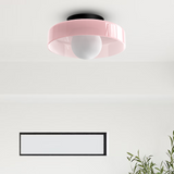 Moderne Ronde Glazen Plafondlamp – Elegante & Minimalistische Ontwerp