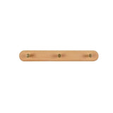 Wandgarderobe van hout met messing haken - LignaHook