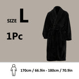 Luxe Unisex Coral Fleece Badjas – Ultra Zacht en Warm voor Jouw Comfort