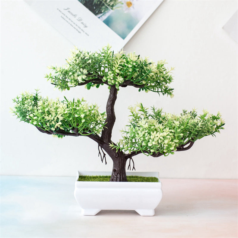 BlossomBonsai Kunstboom – Realistische Mini Bonsai met Roze Bloesem