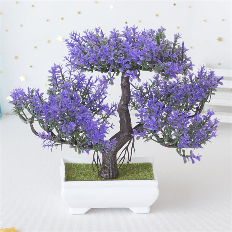 BlossomBonsai Kunstboom – Realistische Mini Bonsai met Roze Bloesem