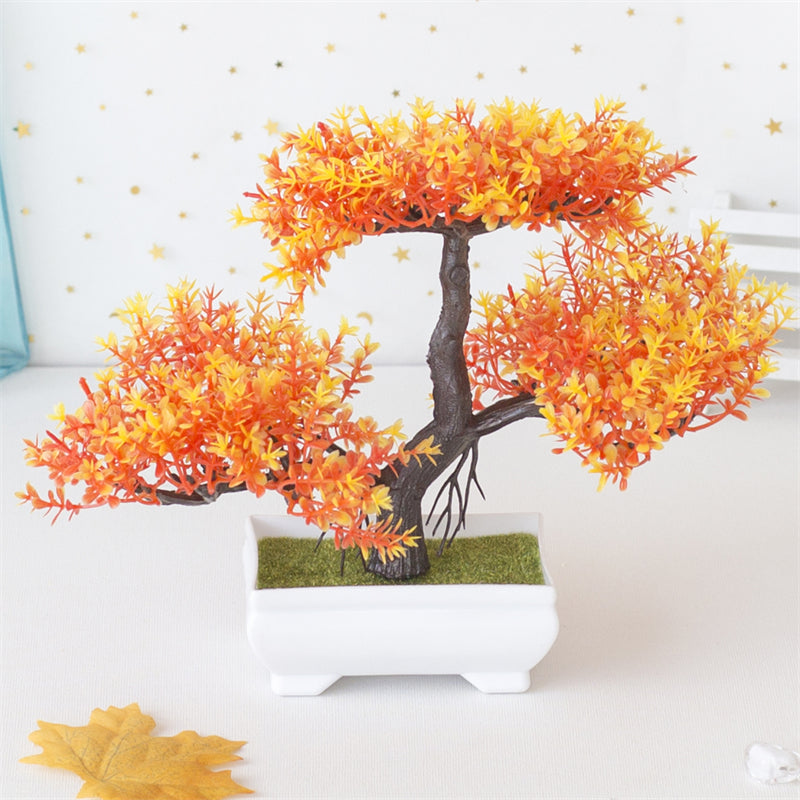 BlossomBonsai Kunstboom – Realistische Mini Bonsai met Roze Bloesem