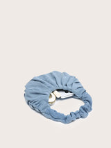 Denim Cloud Retro Schoudertas | Schoudertas | Opvouwbare middelgrote tas in vintage stijl
