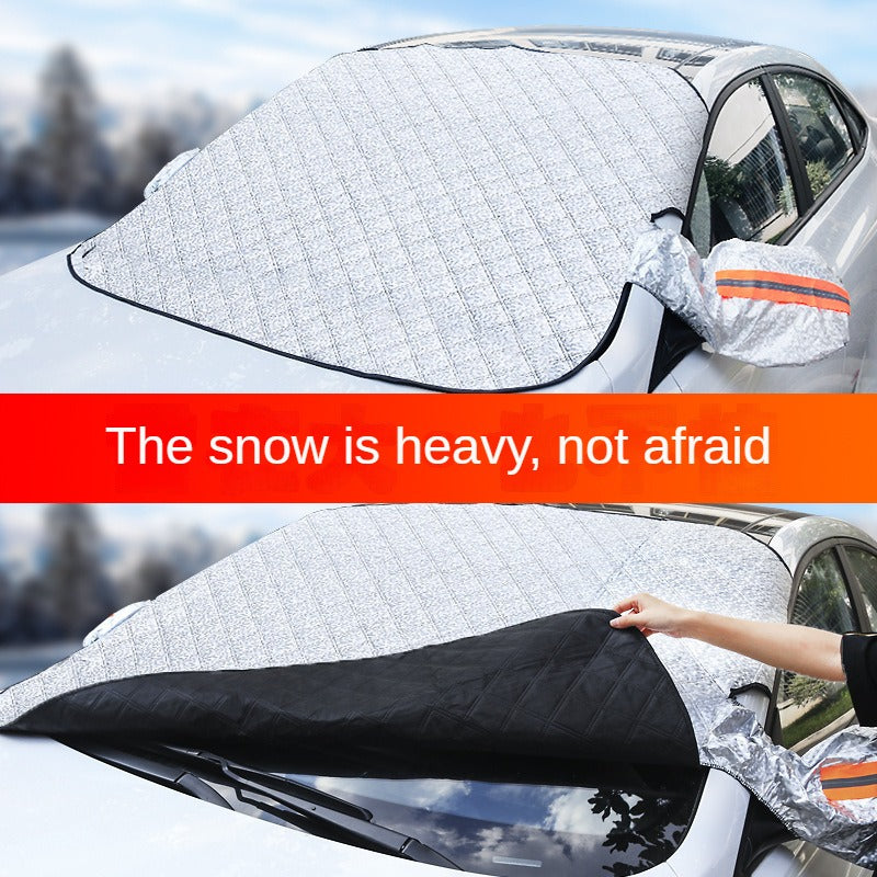 Universele Auto Voorruit Cover – Bescherming tegen Zon en Sneeuw