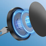 Magnetische draadloze autolader en telefoonhouder