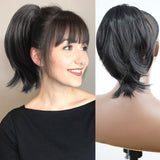 🥰Synthetische Kralle Clip In Paardenstaart Haarextensions DIY Haarstuk Haar Bun🎁