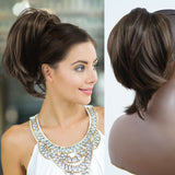 🥰Synthetische Kralle Clip In Paardenstaart Haarextensions DIY Haarstuk Haar Bun🎁