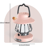 SnailGlow Draagbare Campinglamp – USB Oplaadbaar Nachtlampje