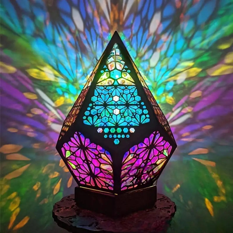 Bohemian Light | Een prachtige lamp met schitterende kleuren!