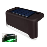 Waterdichte Solartrappenlampen voor Buiten (4 stuks)