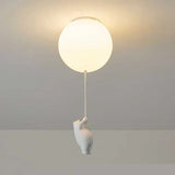 Lampen voor kinderen met een beer en een ballon | CloudBea