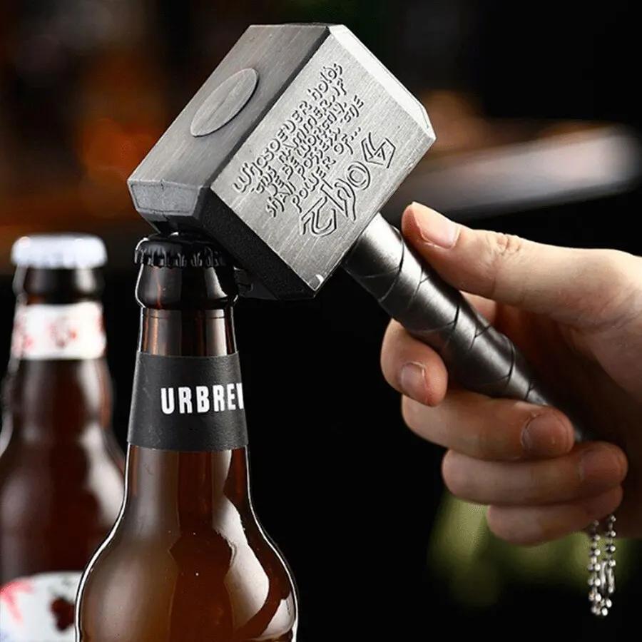 Flesopener in de vorm van een hamer | Het perfecte cadeau voor handige vaders