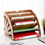 WoodFlow A4 Organizer – Stijlvolle Opslag voor Elk Bureau