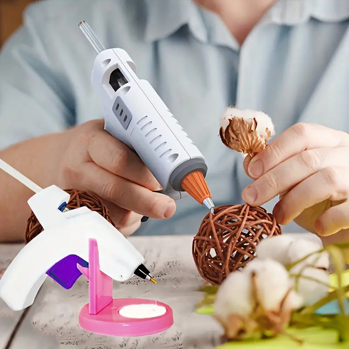 FlexStand Hotlijmpistool Houder – Stabiel en Gebruiksvriendelijk