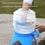 Draagbare Vouwbare Wateremmer – 3,5L met Inklapbare Kraan