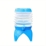 Draagbare Vouwbare Wateremmer – 3,5L met Inklapbare Kraan