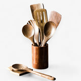 WoodenServe - Hittebestendige houten kookset voor moeiteloos koken