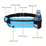 Compacte Reflecterende Sportheuptas – Waterdichte Telefoonhouder en Fleshouder voor Hardlopen en Fitness