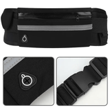 Compacte Reflecterende Sportheuptas – Waterdichte Telefoonhouder en Fleshouder voor Hardlopen en Fitness