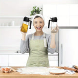 2-in-1 Olie Dispenser en Sprayfles - Precieze Oliecontrole voor Keuken en BBQ