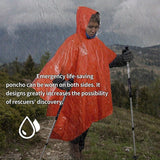 StormGuard Nood Poncho's - Waterdichte en Thermische Bescherming