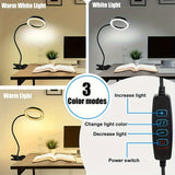 LED Vergrootglas Lamp met Klem – Perfect voor Handen-vrij Werk en Precisie