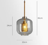 Savannah Glazen Hanglamp – Een Tijdloze Fusie van Elegant & Modern Design