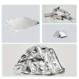 ThermoShield Nooddeken - Compact en waterdicht, voor optimale warmtebehoud