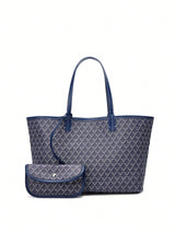 Casual Schouder Handtas Dames PVC | Tote Bag | Lichtgewicht grote tas voor studenten