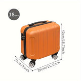 Stijlvolle 18-Inch Koffer – Luchtvaart Cabin Koffer met Geruisloze Spinner Wielen en Stevige Constructie
