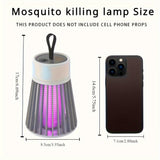 Oplaadbare Muggenlamp – 360° UV Elektrische Schok Insectenverdelger