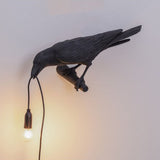 Geluks vogel tafel lamp, creatief en individueel, slaapkamer nachtlamp, dierlijke vogel hars wandlamp, decoratie