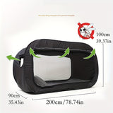 CozyNest Opvouwbaar Tentbed – Bescherming en Rust Binnen Handbereik