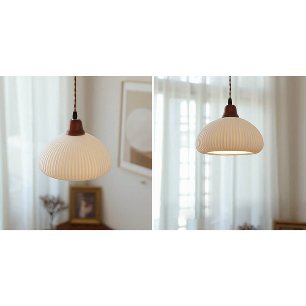 Stijlvolle Keramische Hanglamp - Rustiek Design