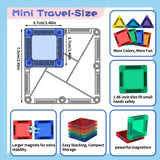 Mini Magnetische Bouwblokken Set – Compact en Veelzijdig Speelplezier