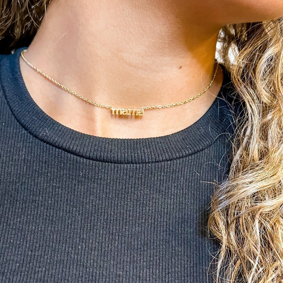 Mama Necklace | Geef je moeder een tijdloze schat die ze voor altijd zal koesteren!