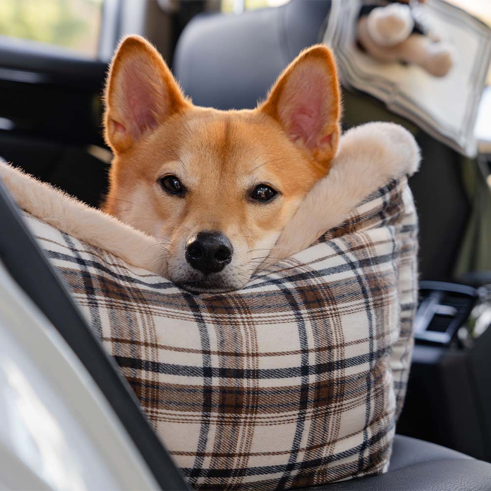 Pluche-autostoel voor huisdieren – RideSafe CozySeat